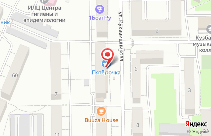 Магазин разливного пива Бочковое в Заводском районе на карте
