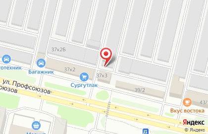 Магазин автозапчастей в Сургуте на карте