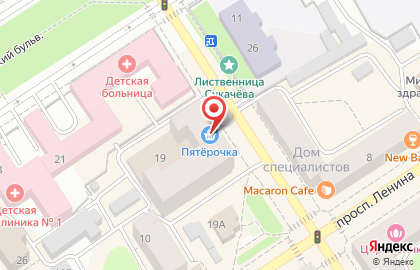 Ортопедический салон-магазин Антарес в Петрозаводске на карте