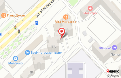 Кафе БургерLand в Советском районе на карте