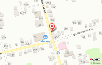 Магазин по продаже овощей и фруктов Лук на карте