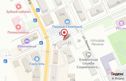 Продуктовый магазин Любава на проспекте Победы на карте