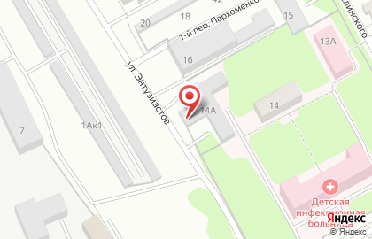 Автомойка в Ульяновске на карте