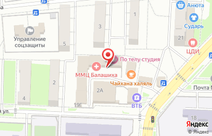 Компания Emex на Советской улице на карте