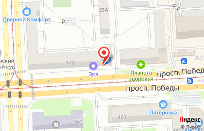 Совкомбанк на Каслинской улице на карте