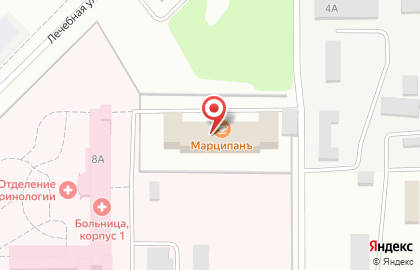 Городская больница город Каменск-Уральский в Каменск-Уральском на карте