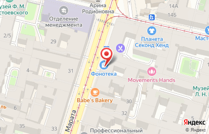 Квартирное бюро в Центральном районе на карте
