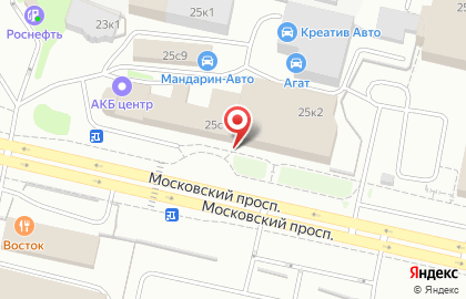 Производственная компания Азот на Московском проспекте на карте