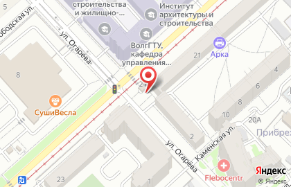 Продуктовый магазин Семь дней в Ворошиловском районе на карте