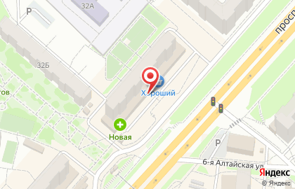 Дискаунтер Хороший в Красноярске на карте