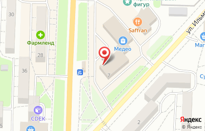 Банкомат УБРиР в Челябинске на карте