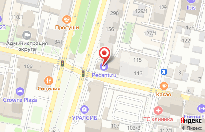 Сервисный центр Pedant.ru на Красной улице, 154 на карте