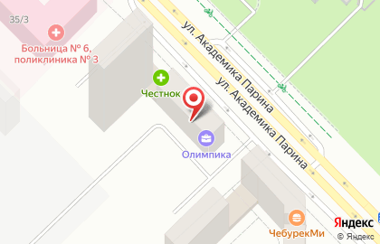 Академия хореографии СИНЕРГИЯ на карте