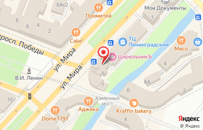 Художественная школа им. В.Н. Корбакова на улице Мира на карте