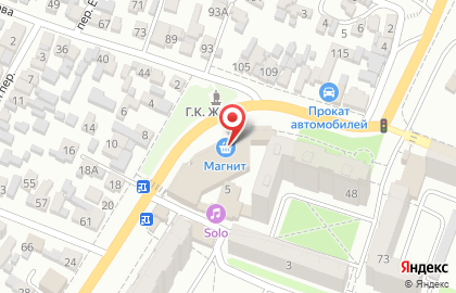 Торговый комплекс на ​Ефремова, 9а на карте