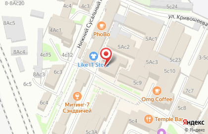Ресторан Над Москвой на карте