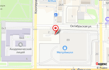 Магазин Подарок на Октябрьской улице на карте