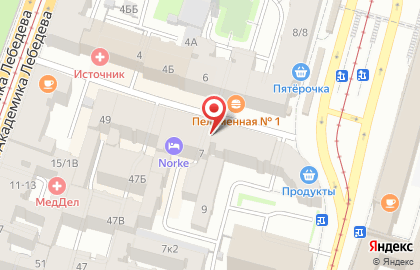 Пивной зал на карте