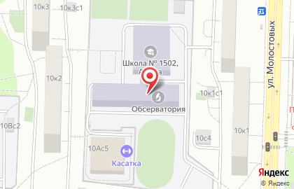 Лицей №1502 на карте