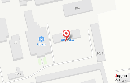 Автокомплекс Alfa Star на карте