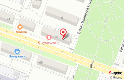 Салон оптики Перспектива на Алюминиевой улице на карте