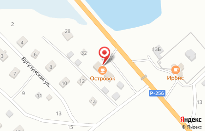 Гостиница Островок на Новостроительной улице на карте