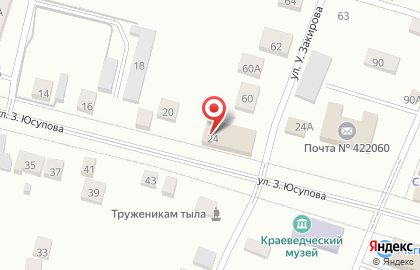 Россельхозбанк в Казани на карте