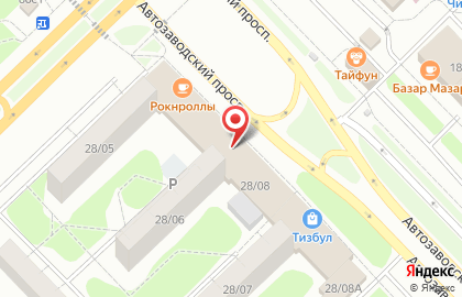 Своя ПЕКАРНЯ на Автозаводском проспекте на карте