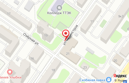 На Озёрной на карте