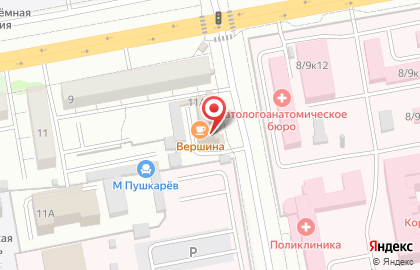 Швейная мастерская на улице Некрасова на карте