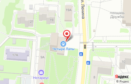 Кафе быстрого питания Бургер Пицца на карте