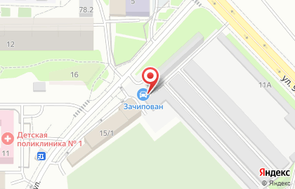 Автосервис в Москве на карте
