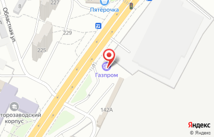 СТО Газпром в Тракторозаводском районе на карте