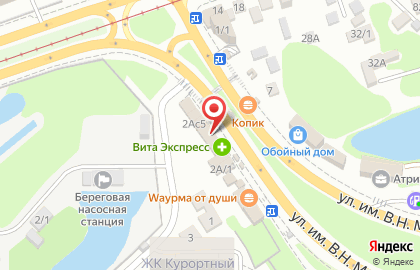 Офис продаж Билайн на улице имени Мачуги В.Н. на карте