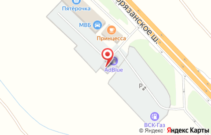 Автостоянка в Москве на карте