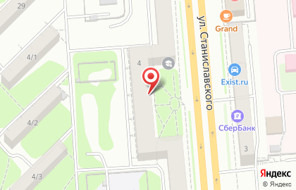 Ателье Виктория на улице Станиславского на карте