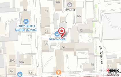 S-Класс на улице Пушкина на карте