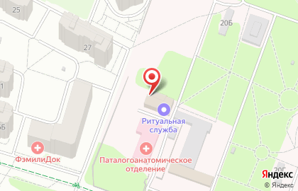 Городская ритуальная служба на Пионерской улице на карте