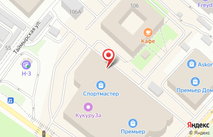 Кафе быстрого обслуживания Крошка-Картошка в Ленинском административном округе на карте