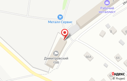 Димитровский районный суд г. Костромы на карте