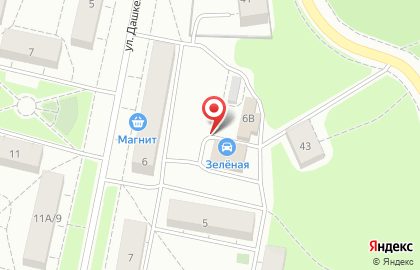 Автокомплекс в Петродворцовом районе на карте