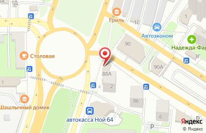Продуктовый магазин в Саратове на карте