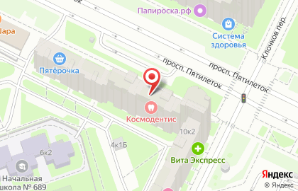 Компания Галерея Дверей в Санкт-Петербурге на карте