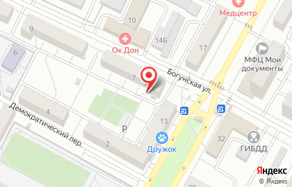 Агентство недвижимости Импульс в Краснооктябрьском районе на карте