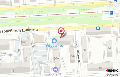 Магазин Красное & Белое в Волгограде на карте
