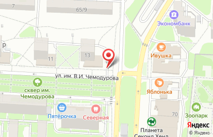 Крат в Ленинском районе на карте