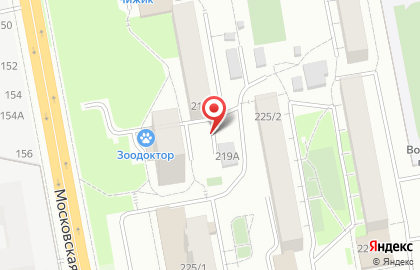 Автомат по продаже воды Vodorobot на Московской улице на карте