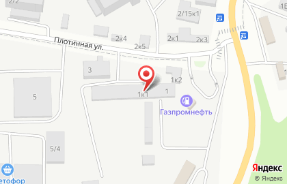 Торгово-производственная компания Сибирский Центр на Плотинной улице на карте
