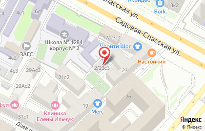 Пункт приема металла СНК Металл на Садовой-Спасской улице на карте