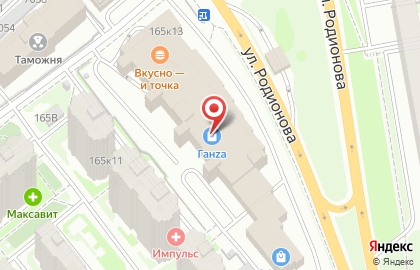 Магазин сантехники и керамической плитки ВитрА в Нижегородском районе на карте